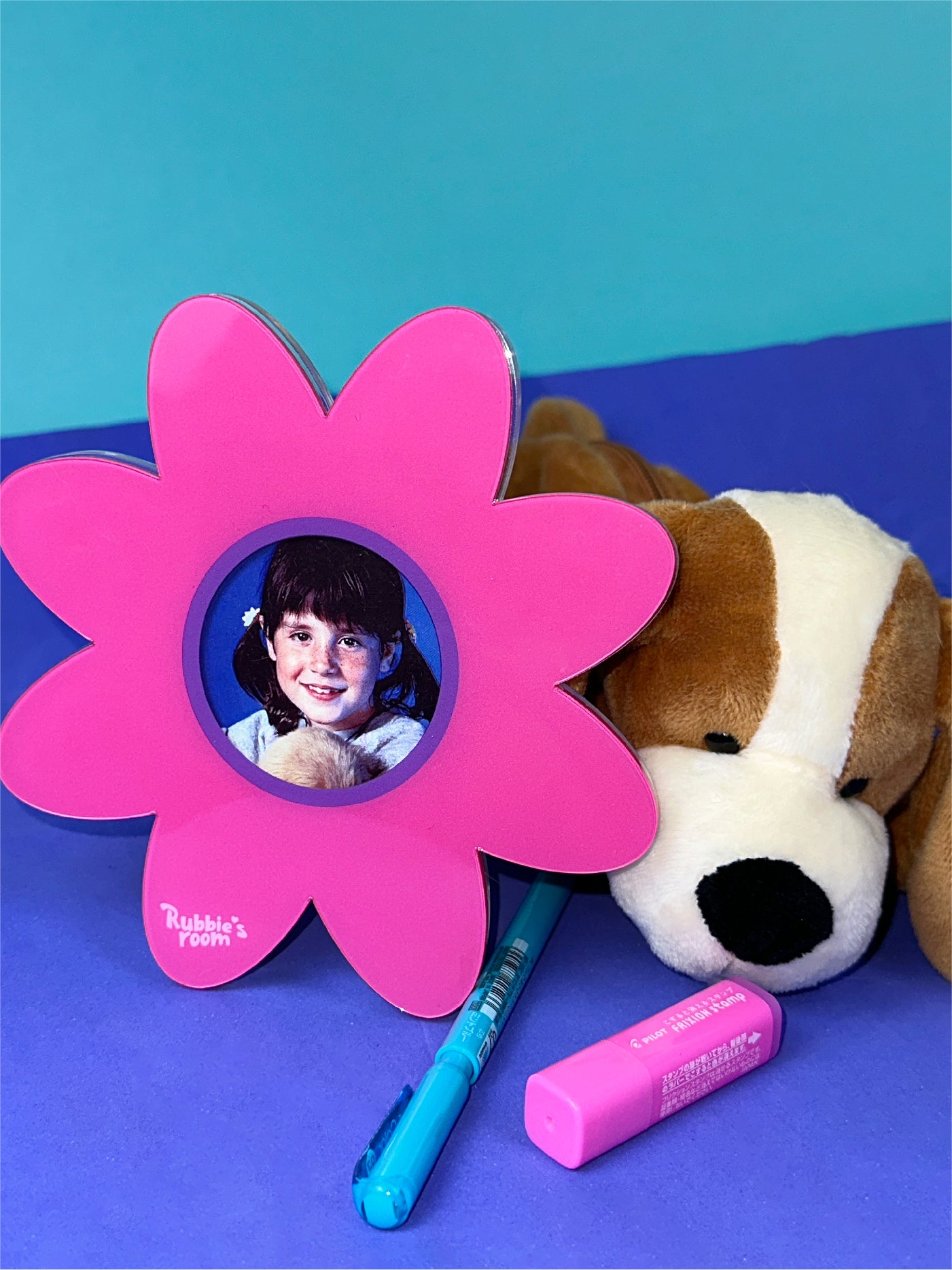 Flower photo frame