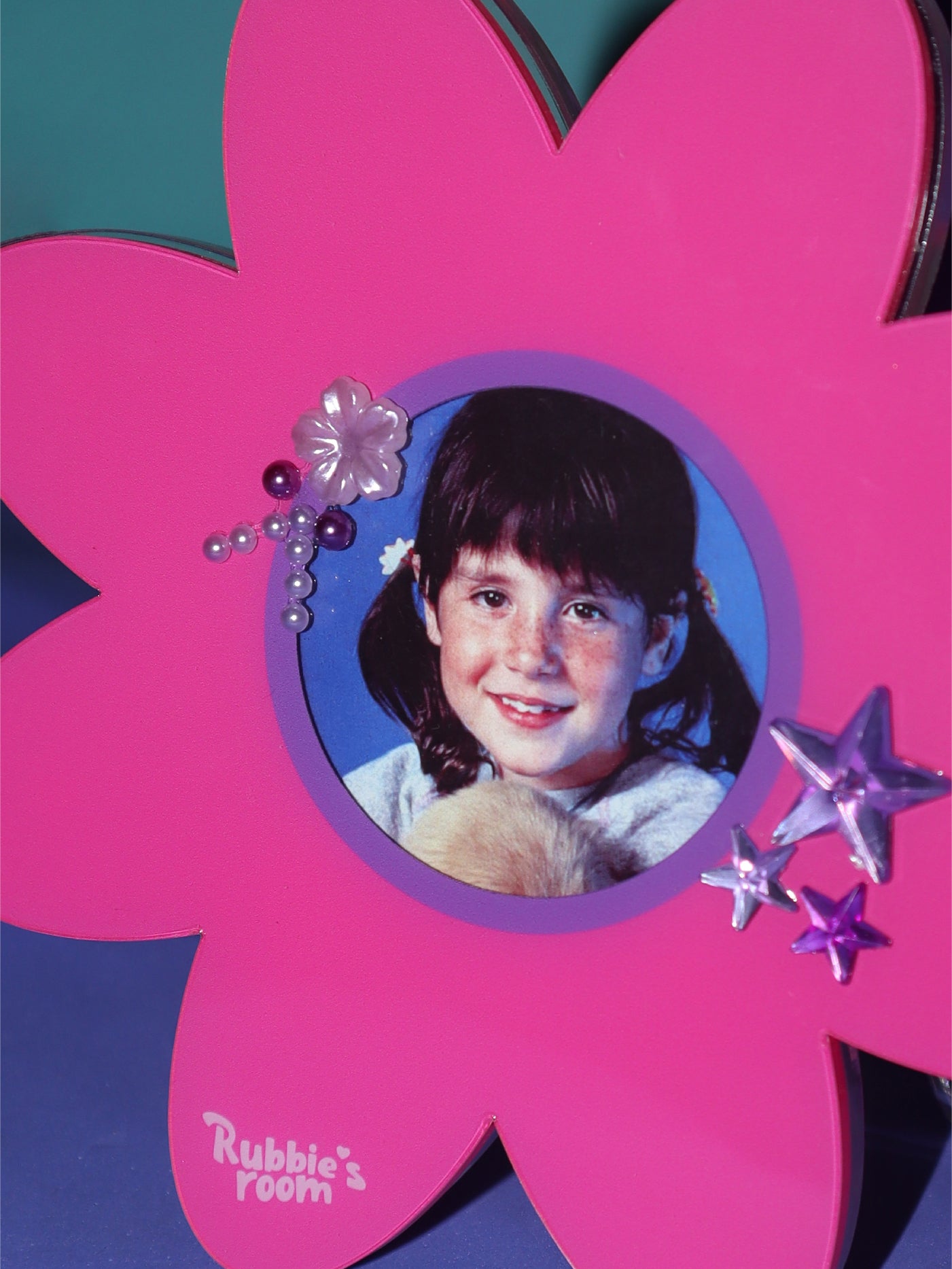 Flower photo frame