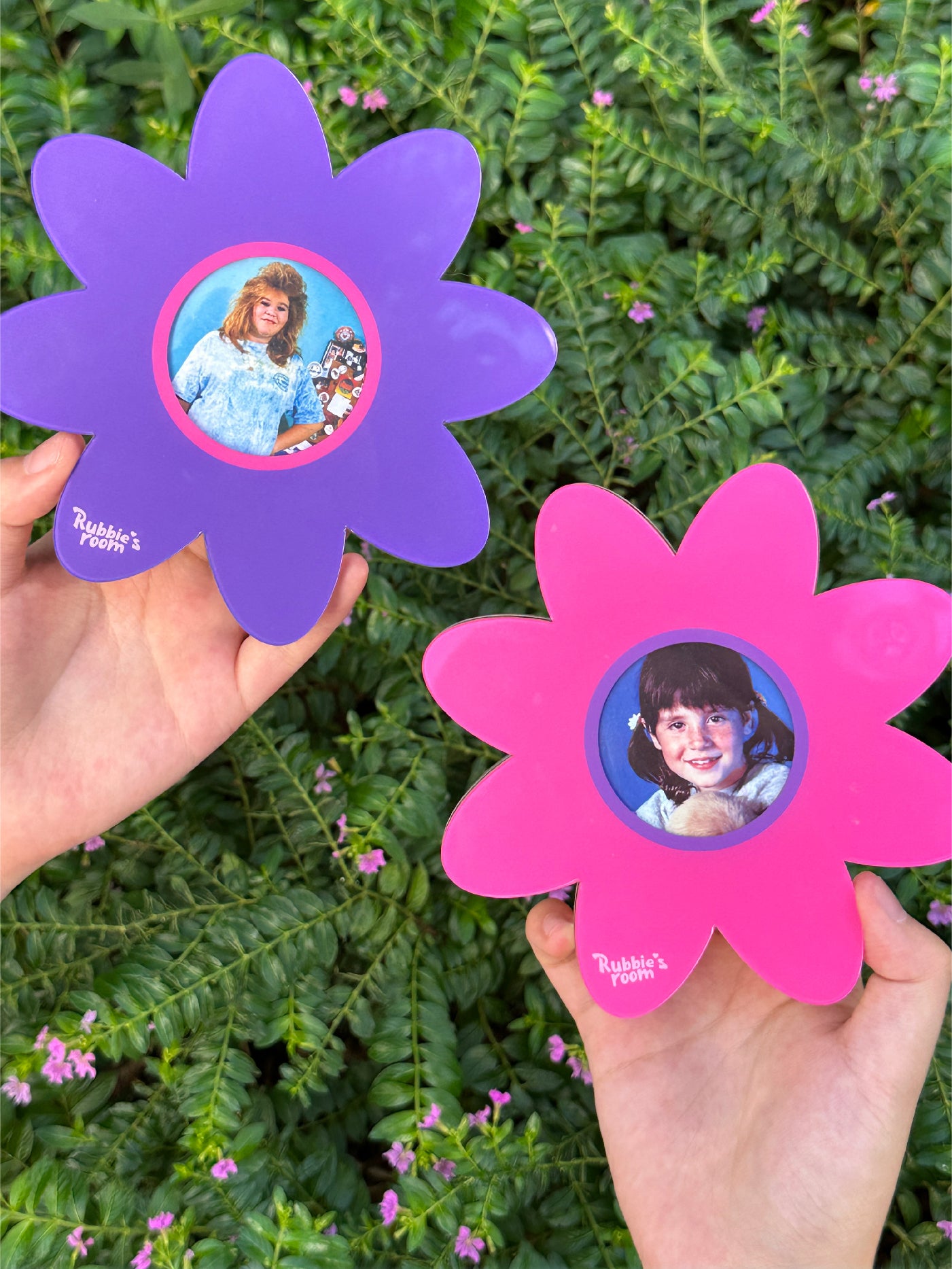 Flower photo frame