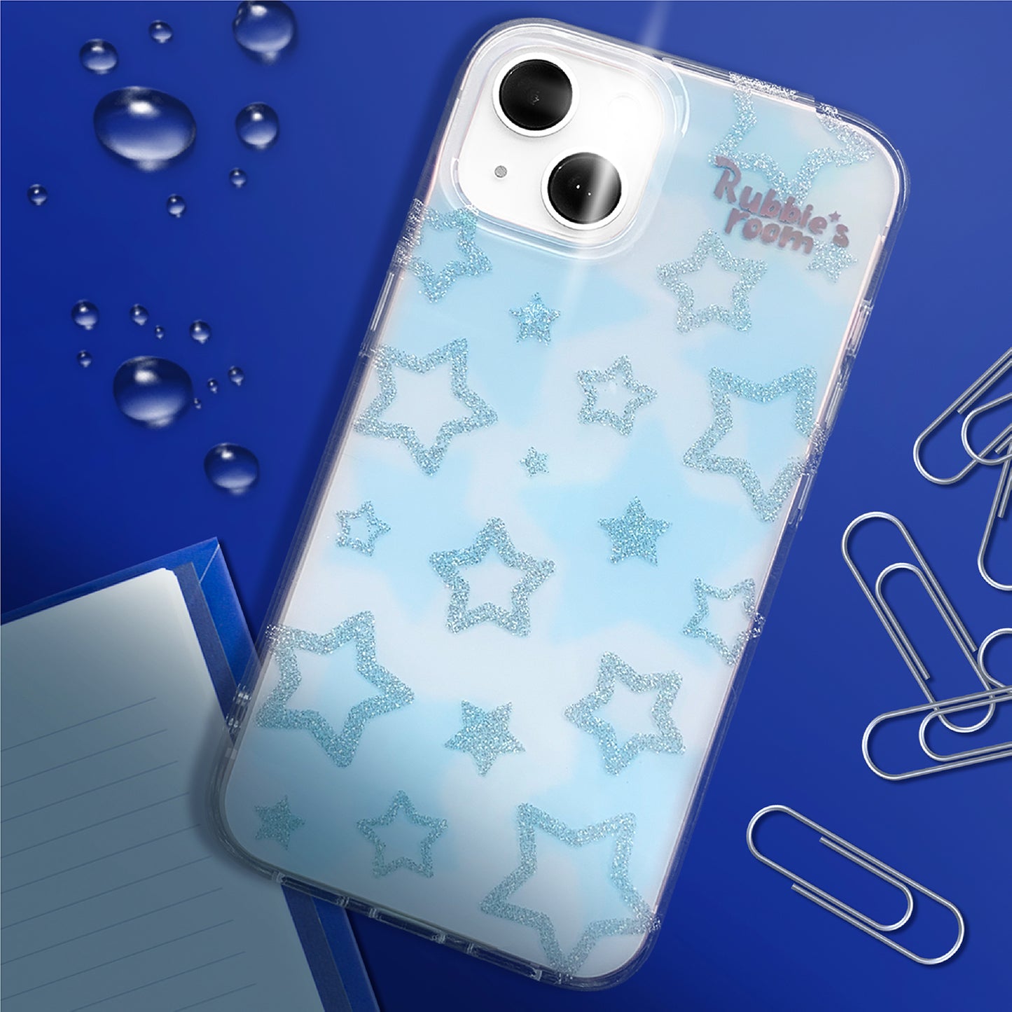Blue shinning star