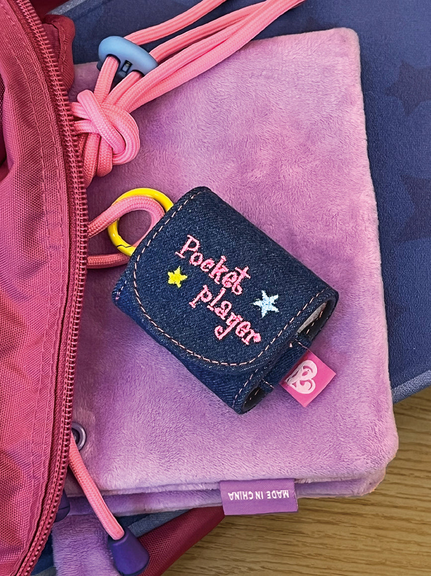 Denim pocket