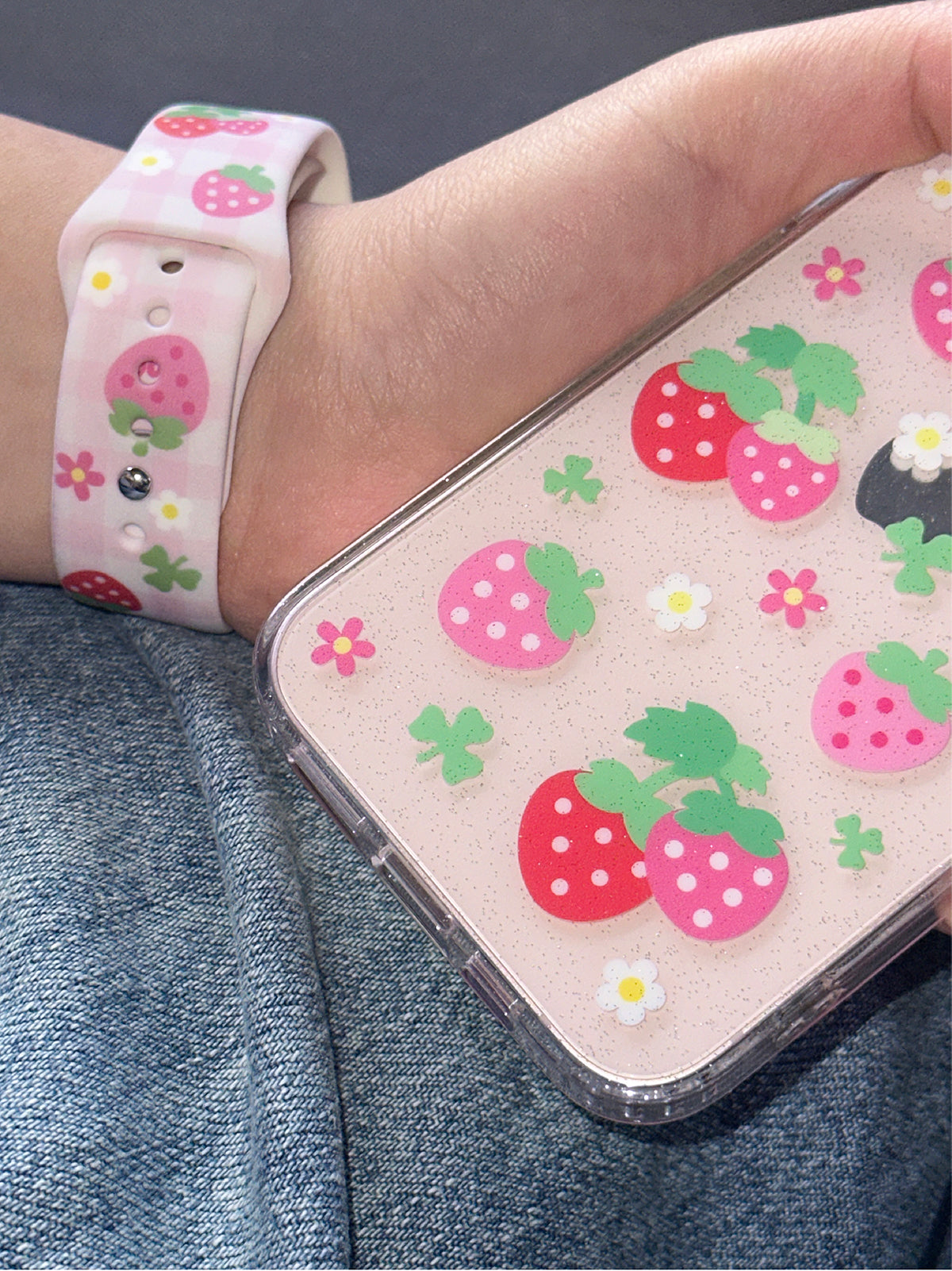 Glitter Strawberry