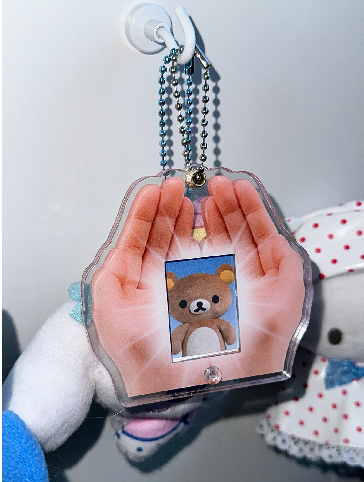 Palm key chain