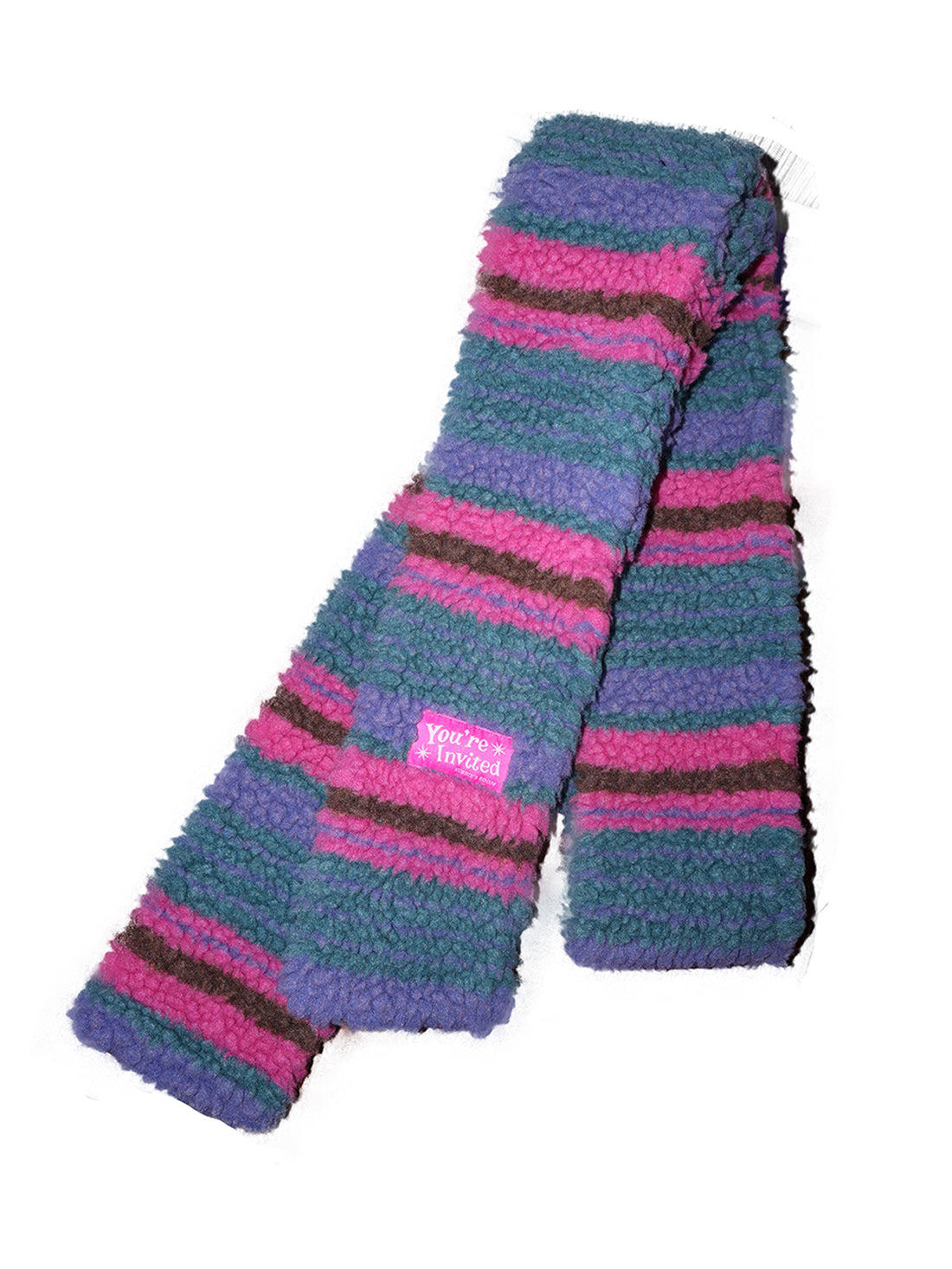 Pink and sale purple scarf